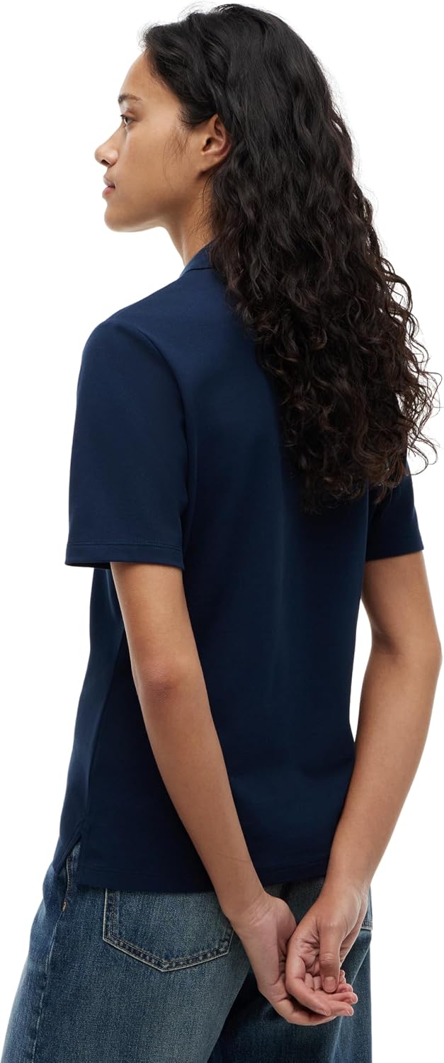 Detalle de Tommy Hilfiger Donna Polo Maniche Corte 1985: Maglietta Polo Piqué Regular Fit