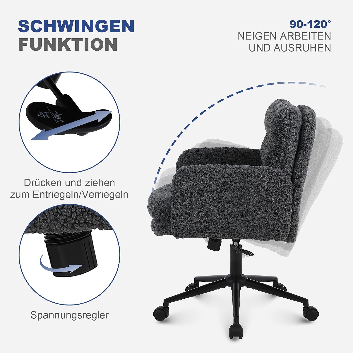 Thumbnail 5 de Youhauchair Schreibtischstuhl