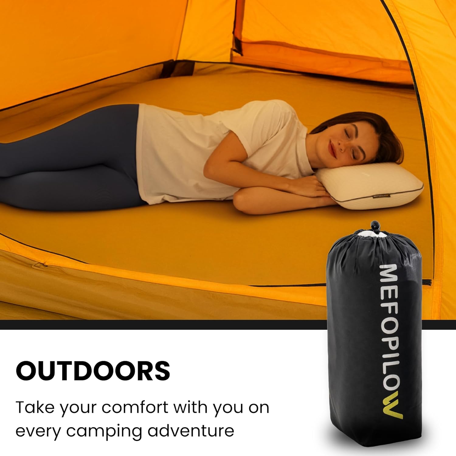 Thumbnail 6 de MEFOPILO Memory Foam Travel Pillow Review: Compact, Breathable Neck Support for Travel