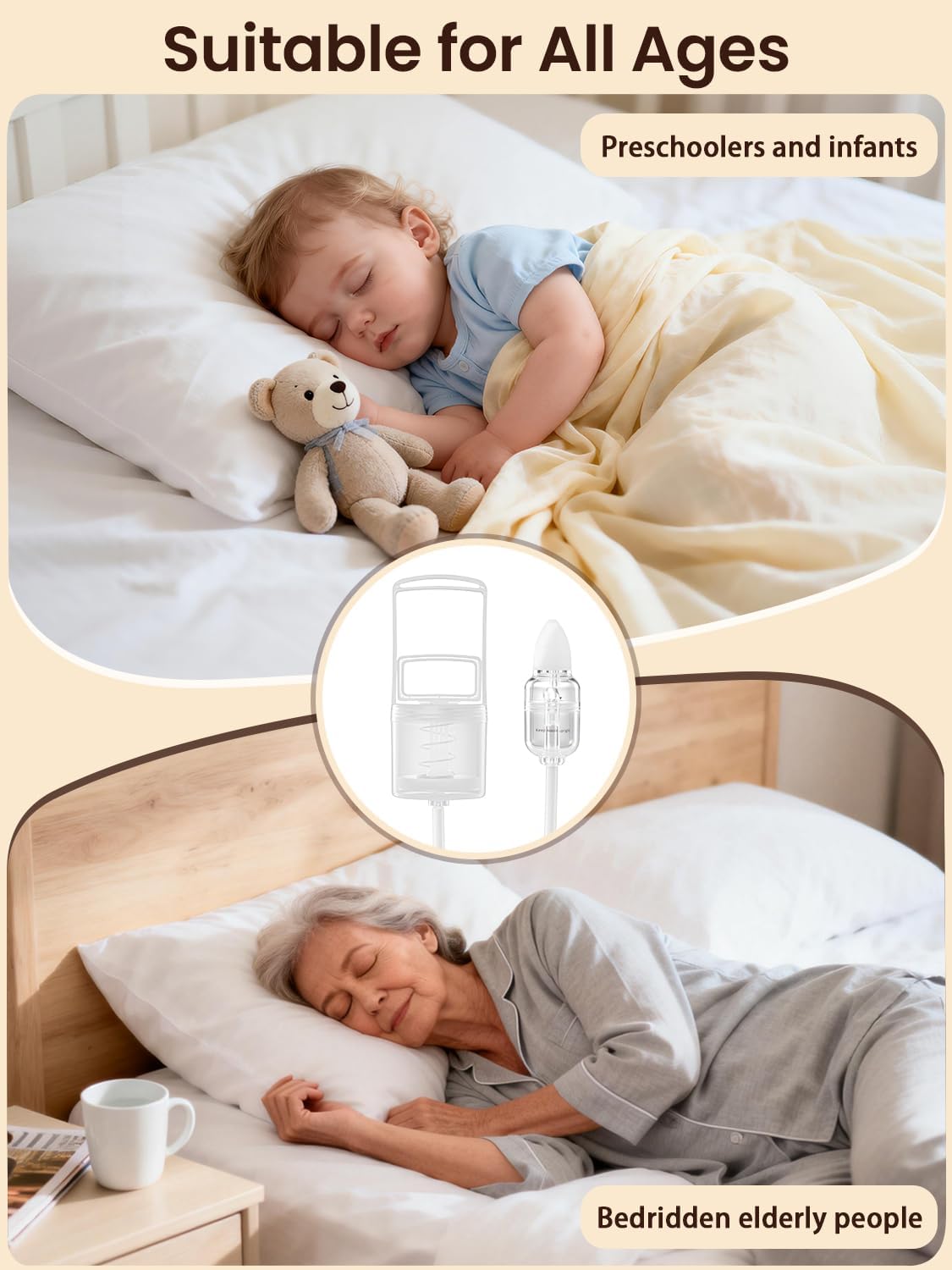Thumbnail 6 de Tragbarer manueller Nasensauger Baby – Handabzieher ohne Staubsauger, regulierbare Saugkraft