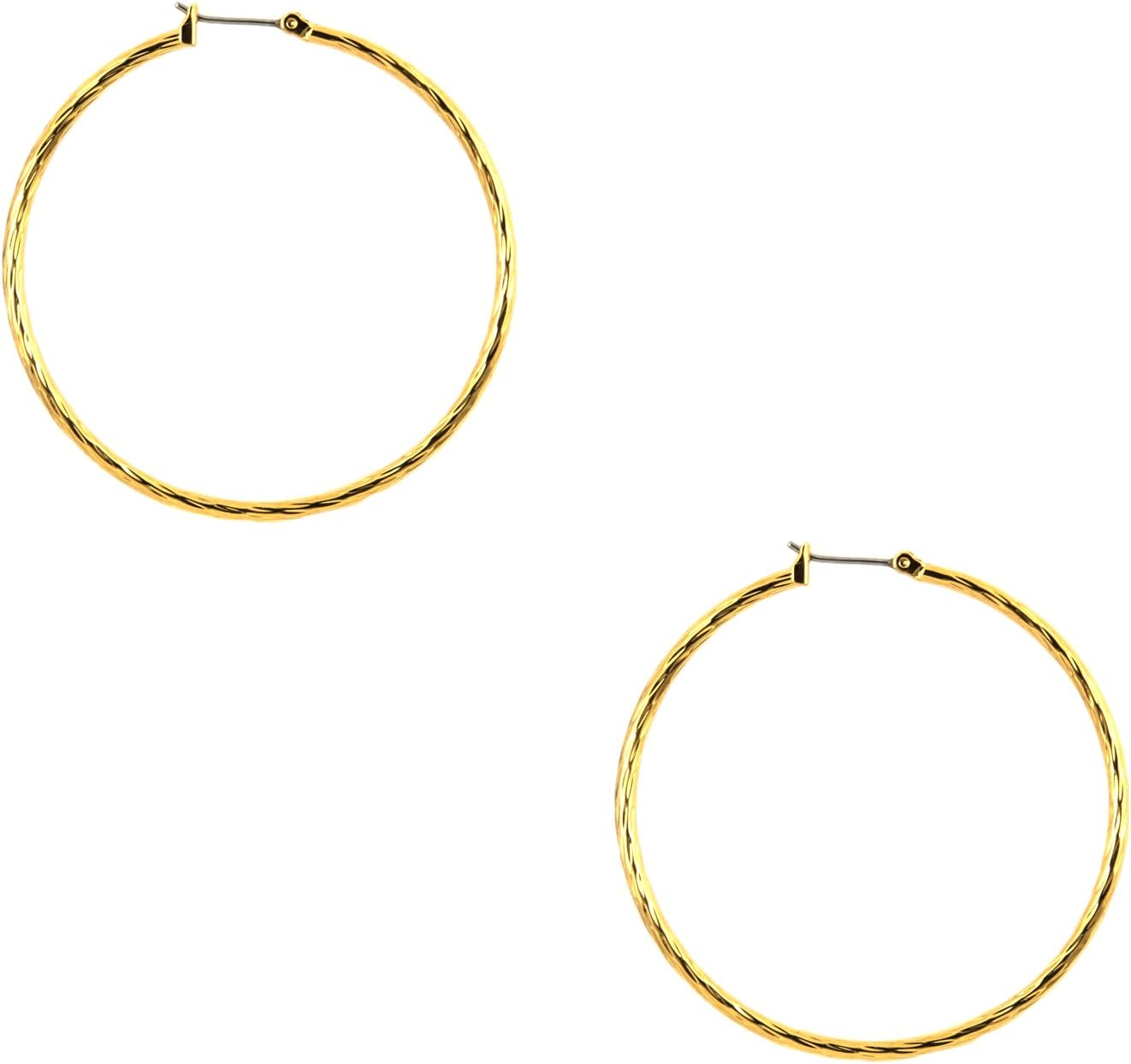 Detalle de Anne Klein Hoop Earrings, 0.88-Inch