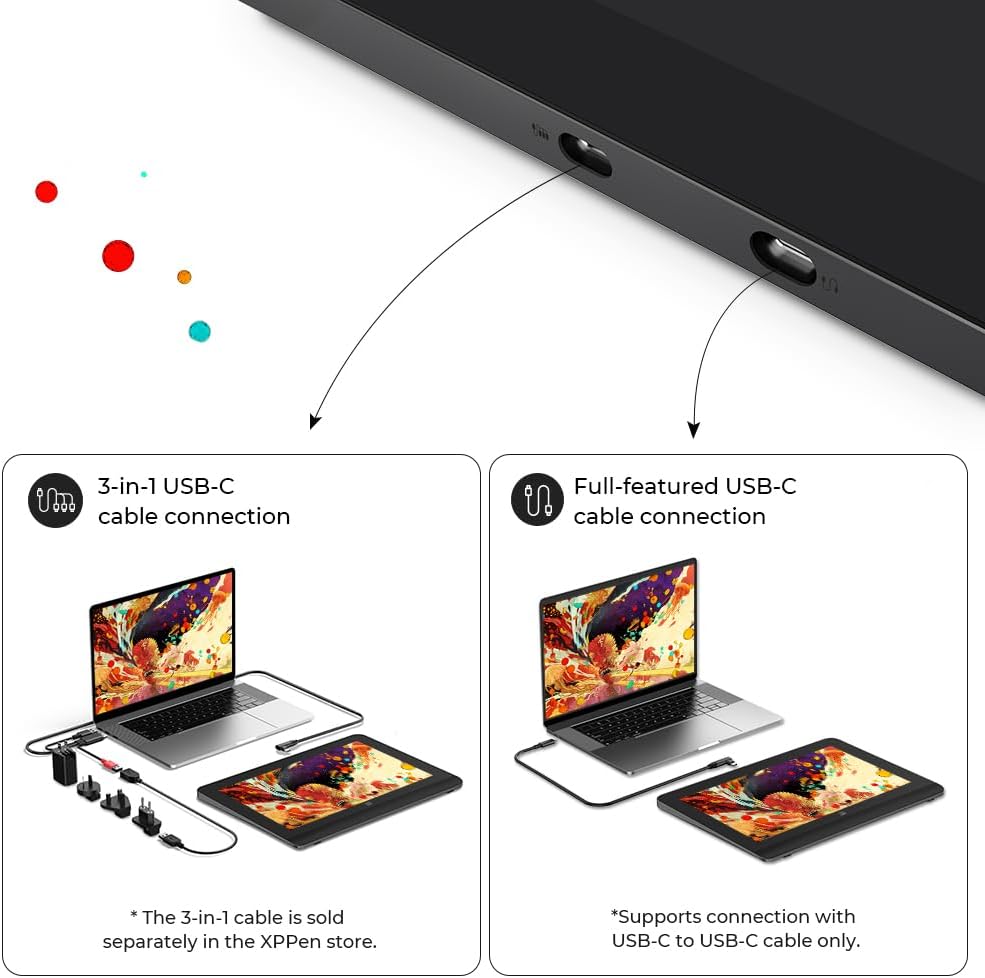 Thumbnail 6 de XPPen Artist Pro 14 (Gen 2) Graphics Drawing Tablet with 14-inch laminated display and X3 Pro stylus