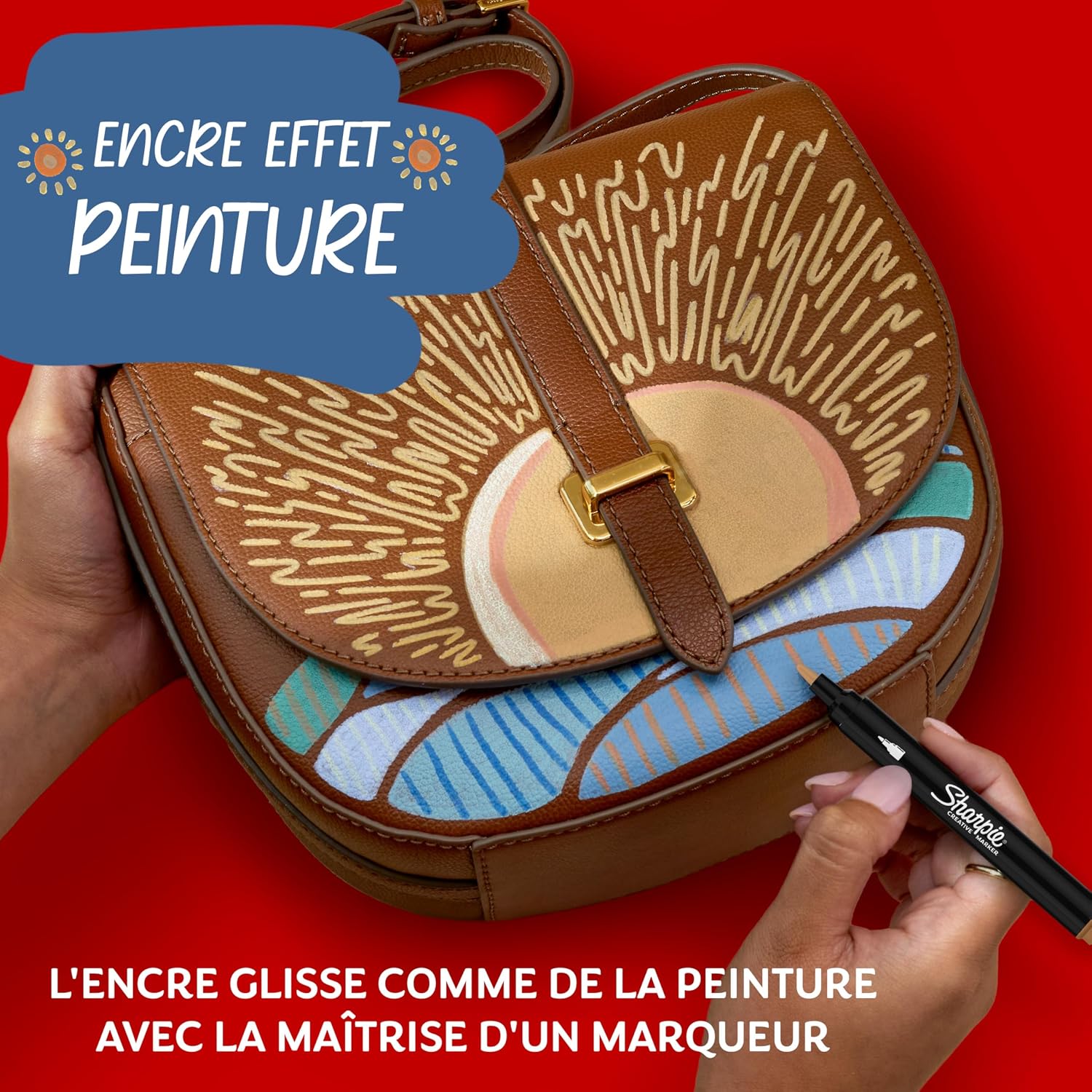 Thumbnail 6 de Sharpie Bullet™ – Marqueurs créatifs à pointe ogive (trait 2,5 mm), tons chauds