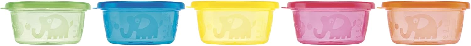 Thumbnail 1 de Nuby Set 6 recipientes herméticos 300 ml