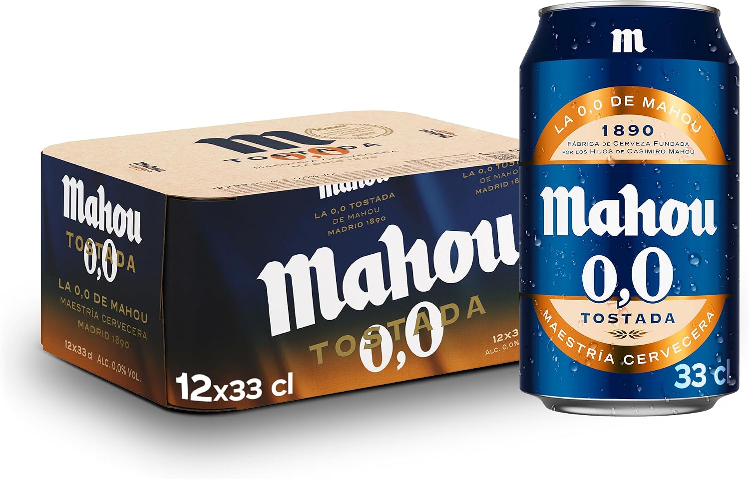 Thumbnail 5 de Mahou 0,0 Tostada