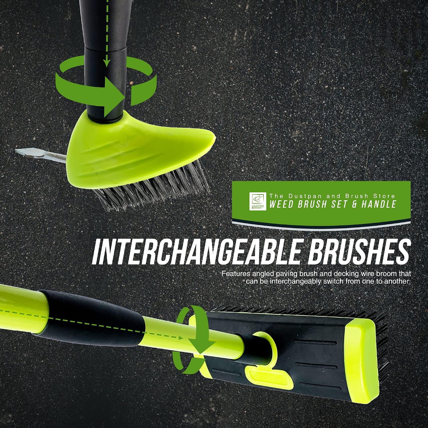 Thumbnail 4 de Weed Remover tool 2 brush set 80-140cm