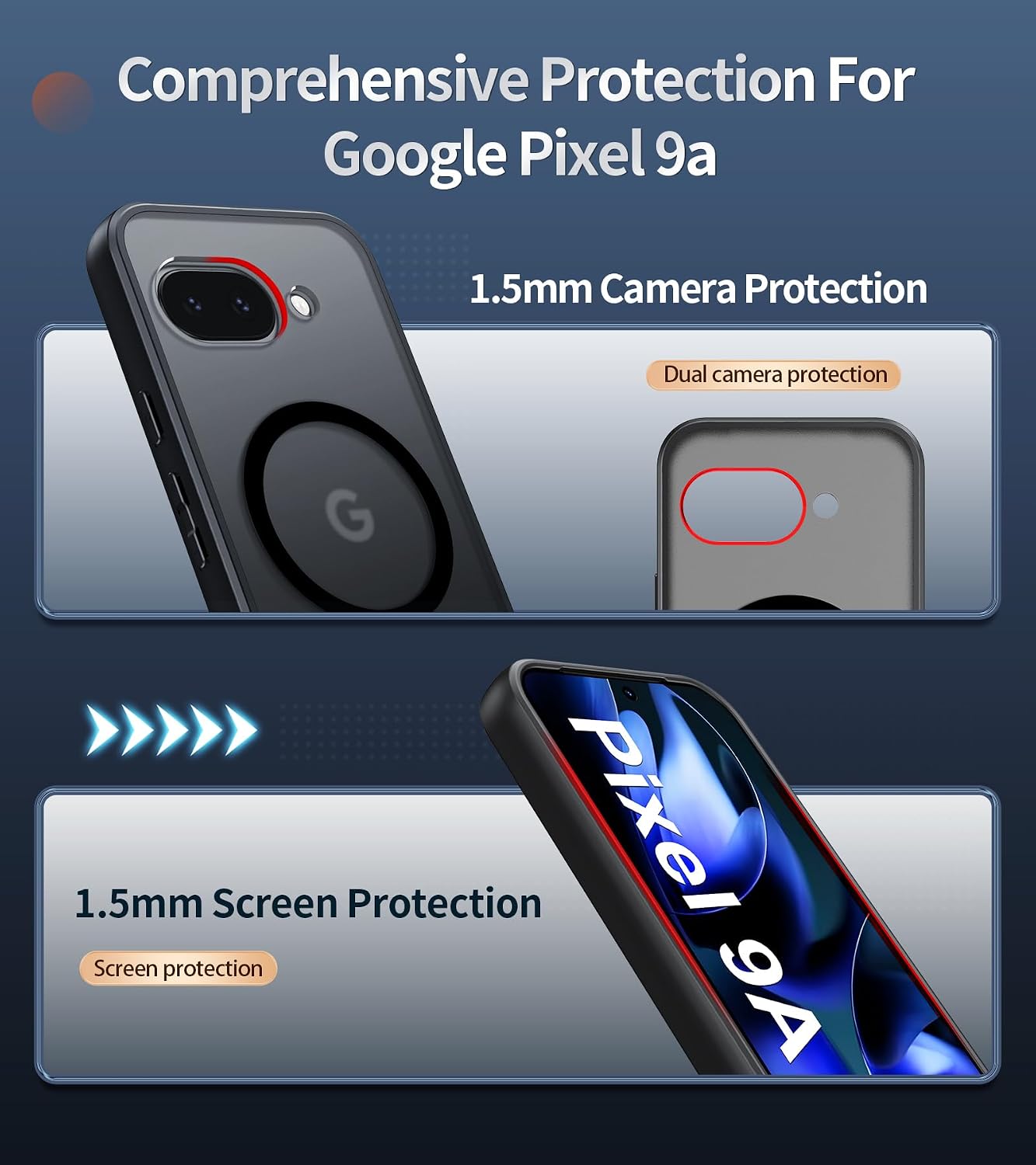 Thumbnail 4 de Opkiegrn Google Pixel 9a Hülle MagSafe Schutz