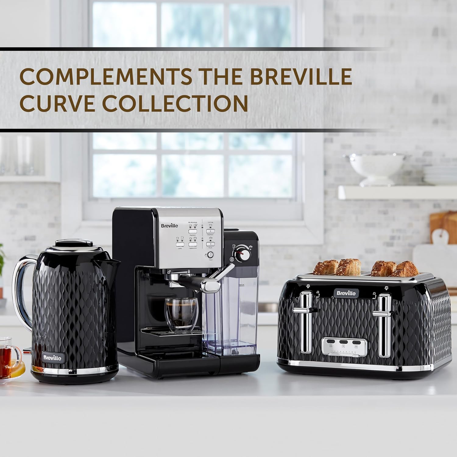 Thumbnail 5 de Breville One-Touch CoffeeHouse 19 Bar Espresso Machine