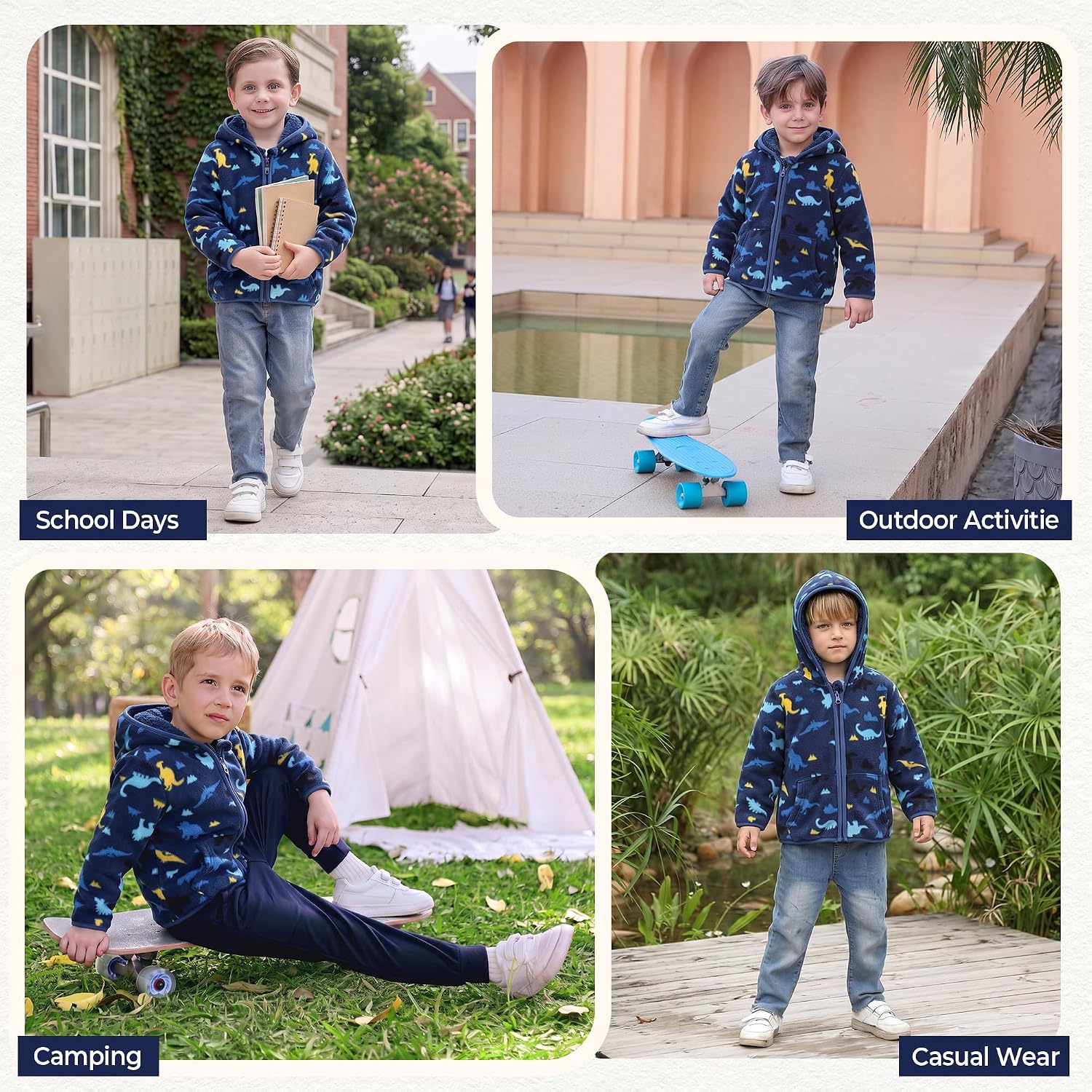 Thumbnail 5 de Feidoog Toddler Fleece Jacket
