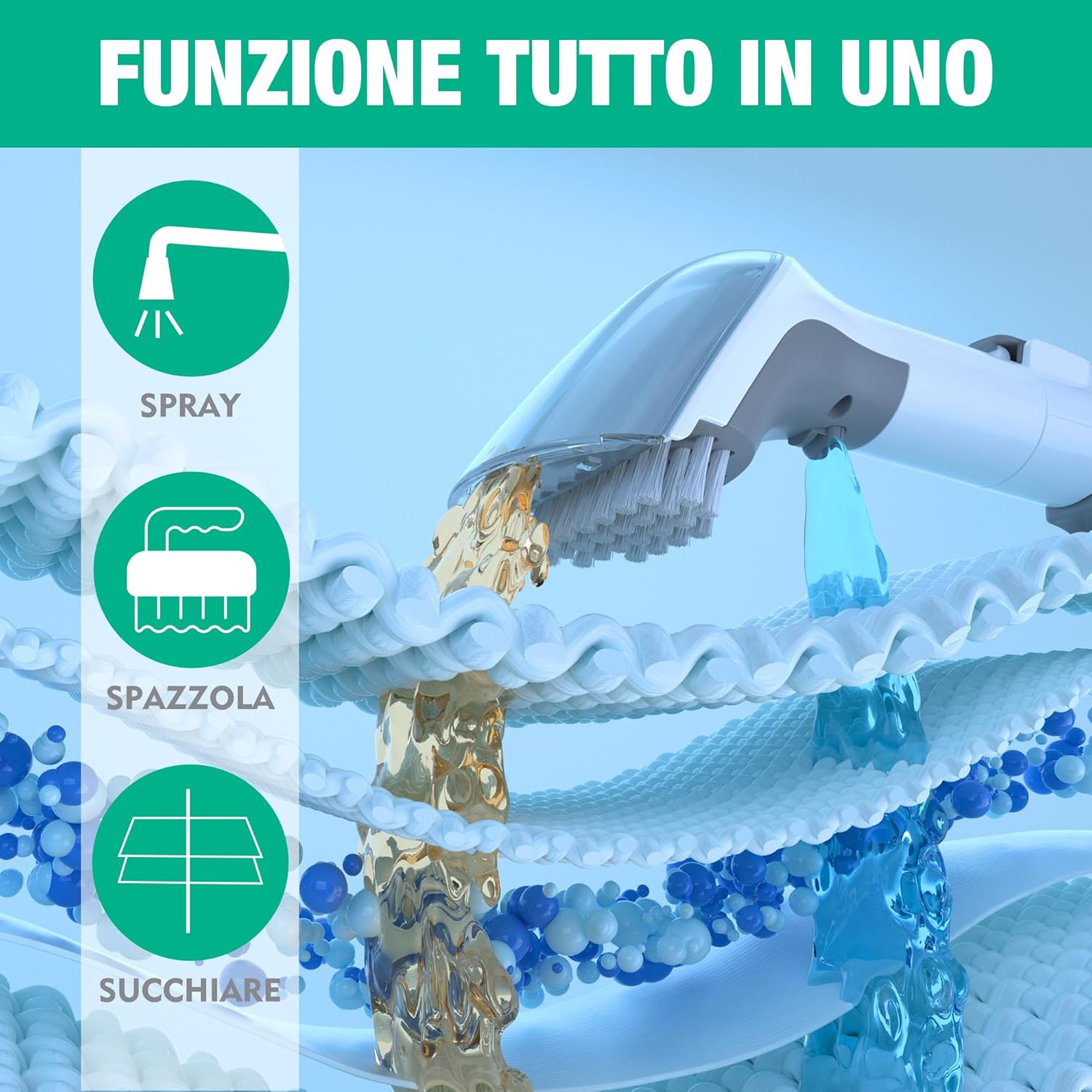 Detalle de HAUSHOF StainZapper Pro 450W lavatappeti