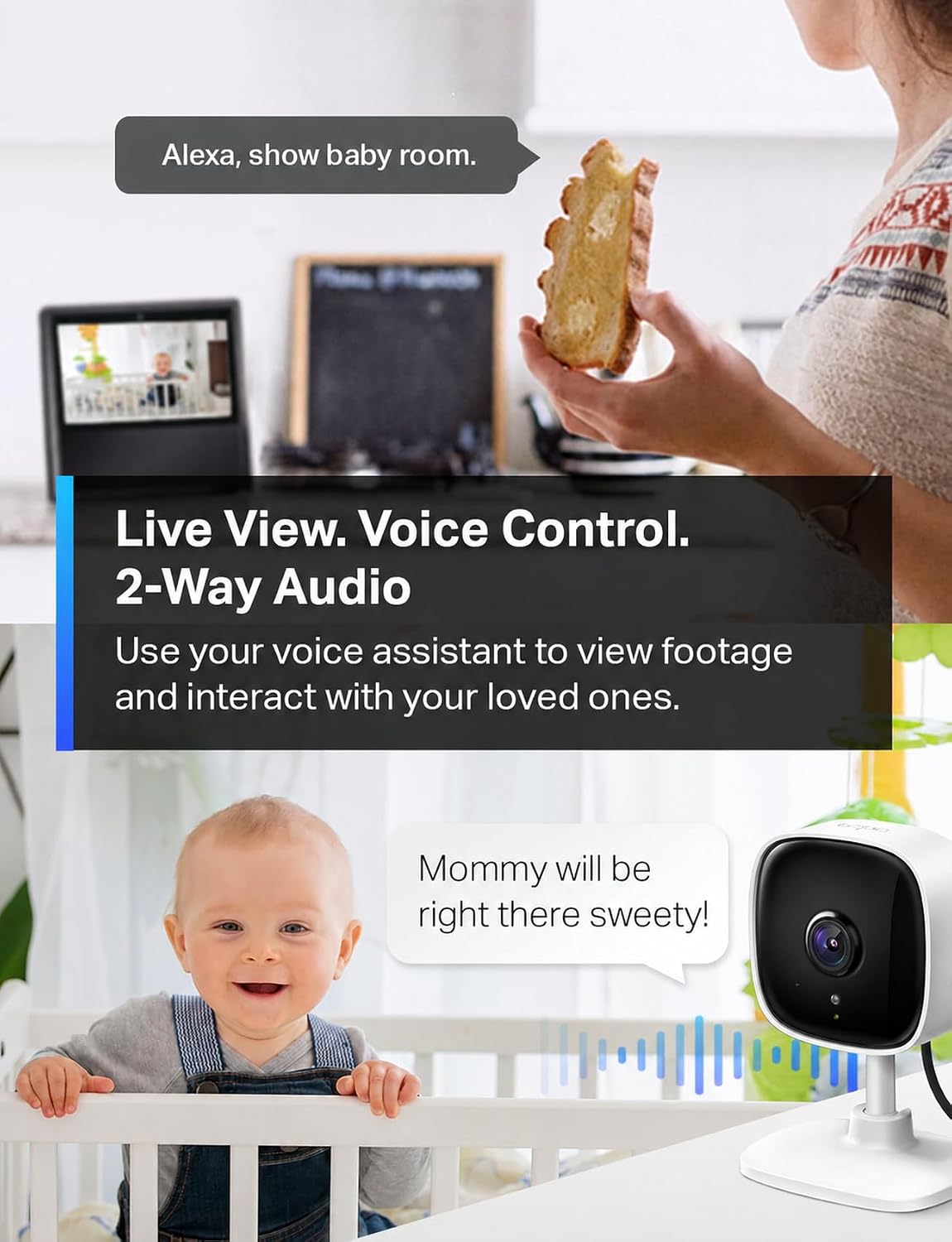 Detalle 2 de TP-Link Tapo C100 1080P Security Camera ⚙