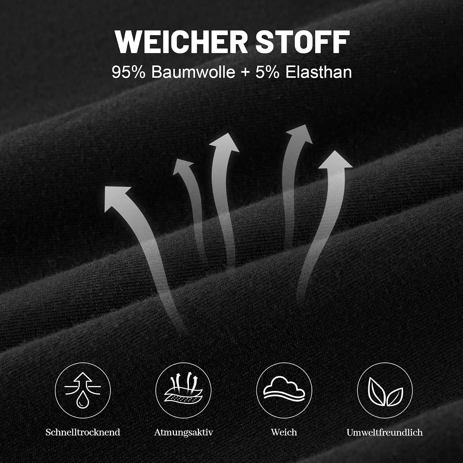 Detalle 1 de Uniexcosm Boxershorts Herren Baumwolle, 2er Pack