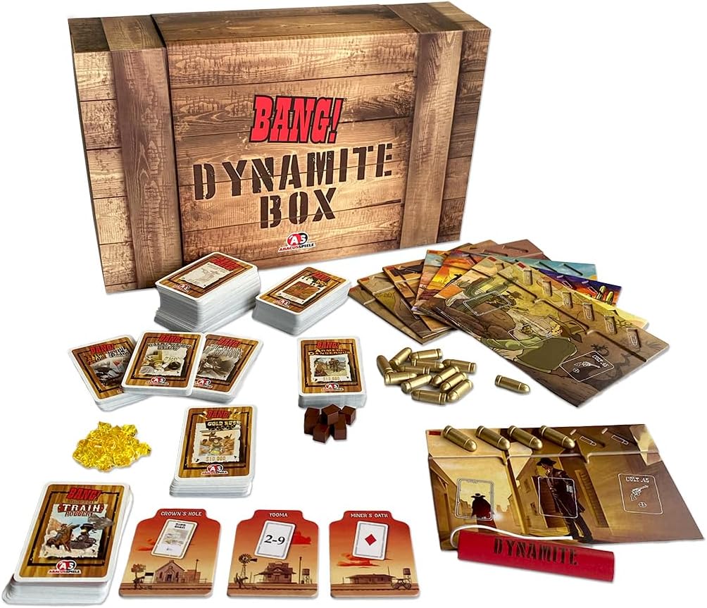 Detalle 1 de ABACUSSPIELE BANG! Dynamite – westernowa gra karciana dla 3–8 graczy