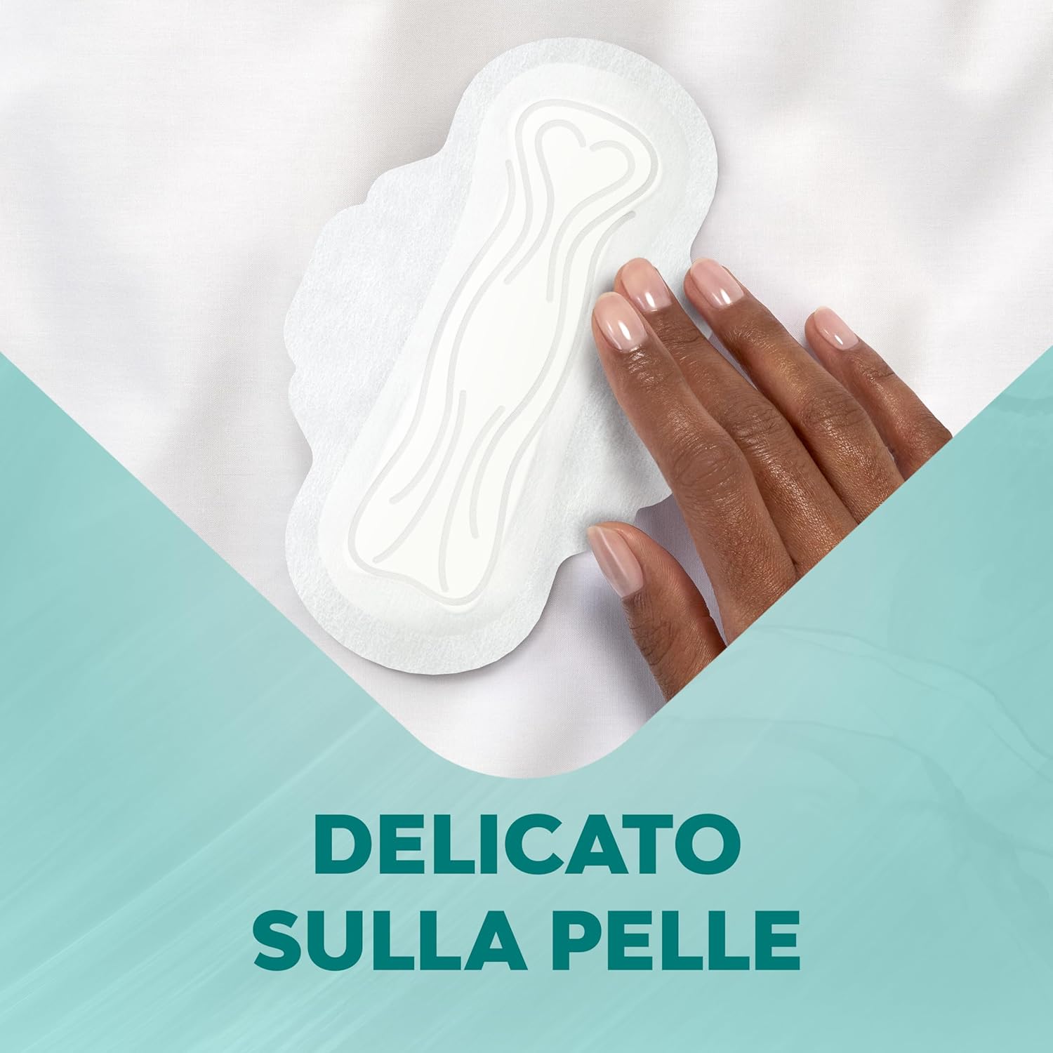 Detalle de Nuvenia Pure Sensitive Ultra Giorno con Ali – Confezione da 72 Assorbenti per Flusso Normale