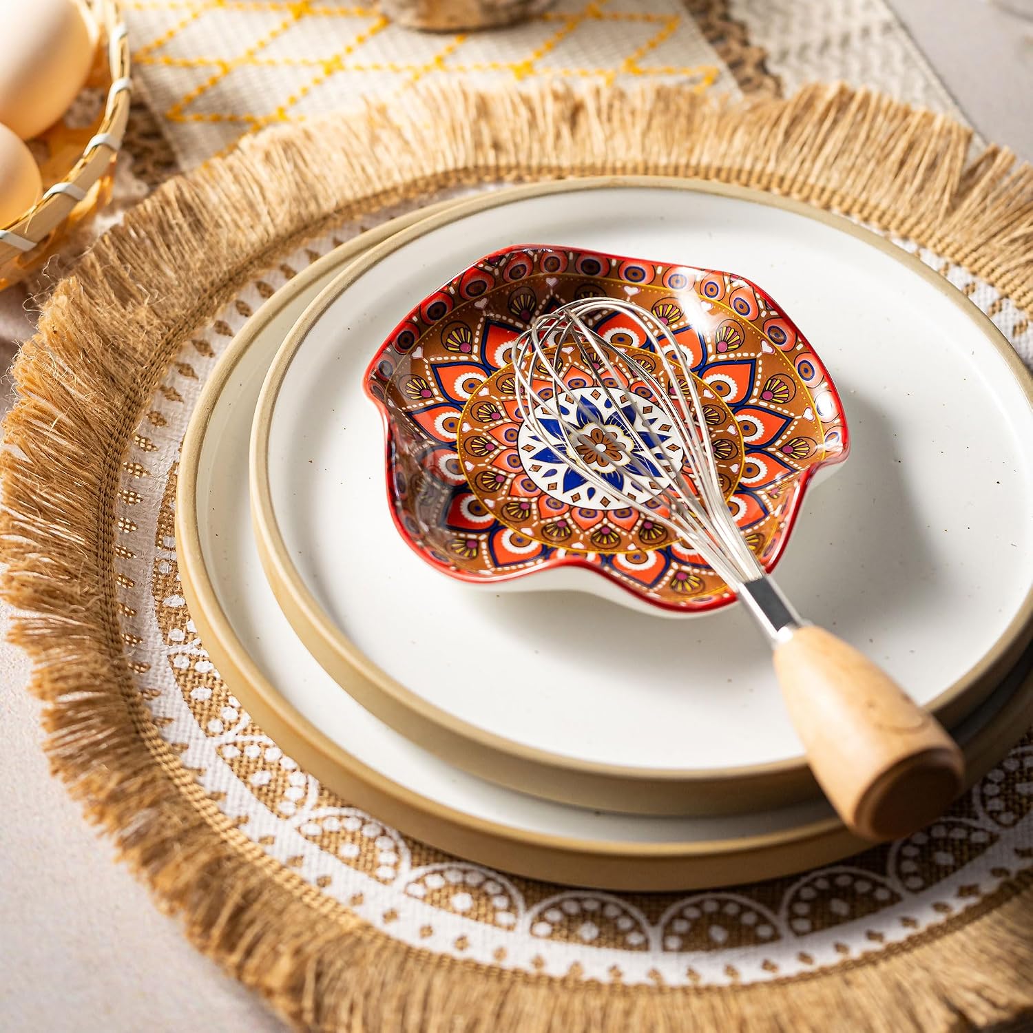 Detalle 1 de Miamolo Ceramic Spoon Rest, 5.3-Inch