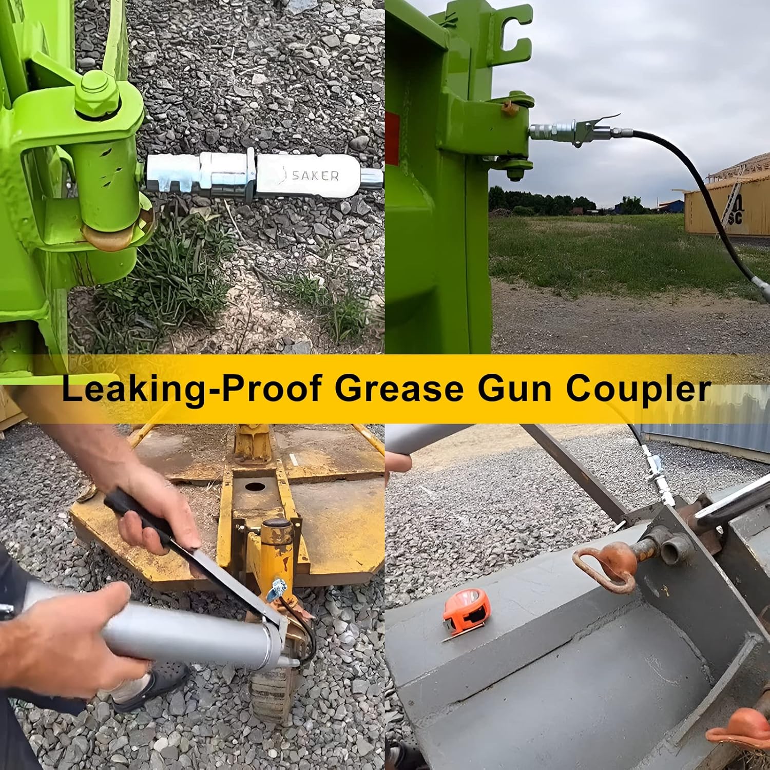 Detalle 2 de Saker Schnellkupplung Fettpresse 12.000 PSI