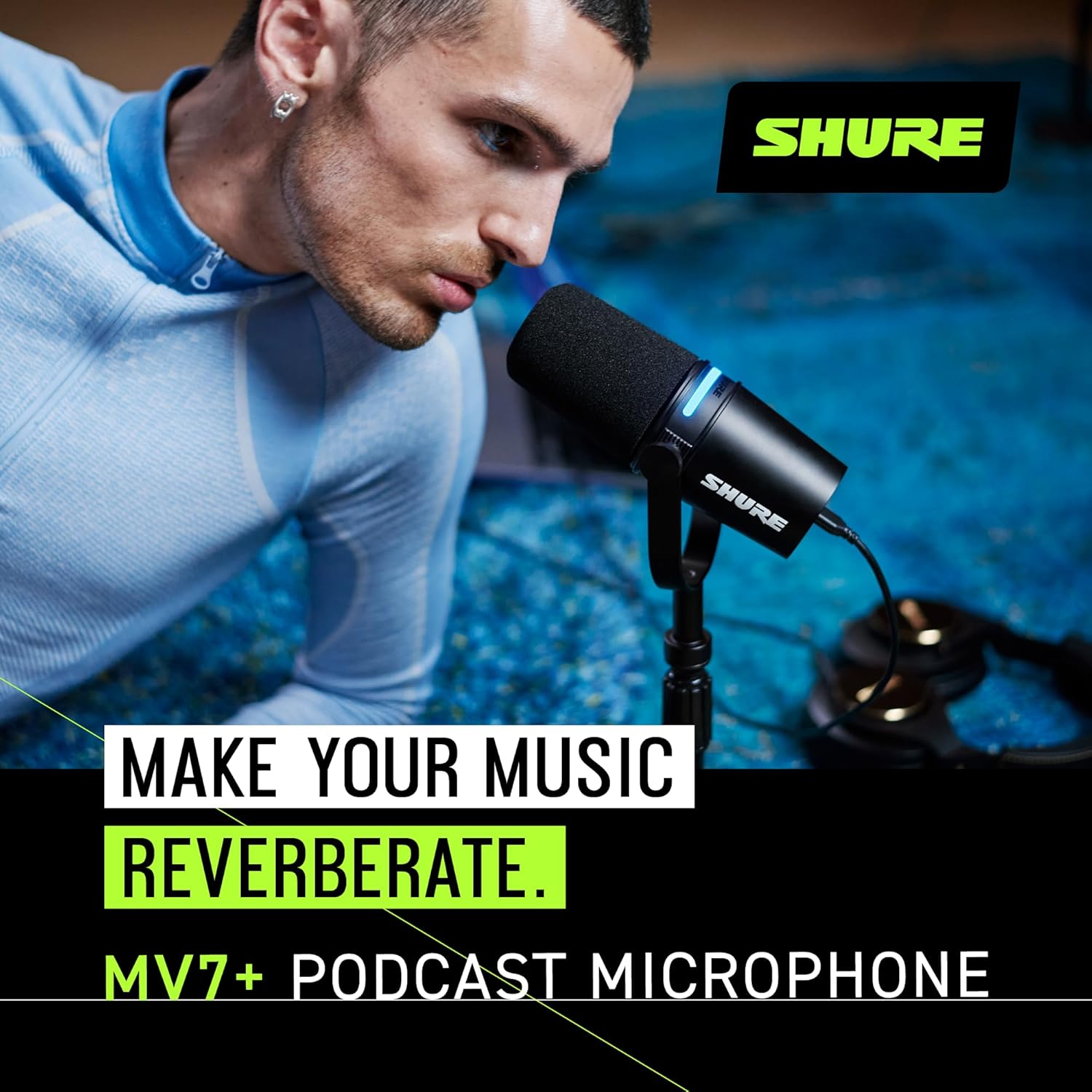 Thumbnail 4 de Shure MV7+ Dynamic Mic with USB-C and XLR ⚙