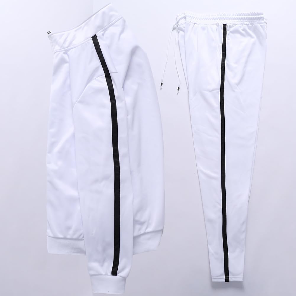 Thumbnail 4 de GXAMOY Men's Two-Piece Polyester Tracksuit with Full-Zip Jacket
