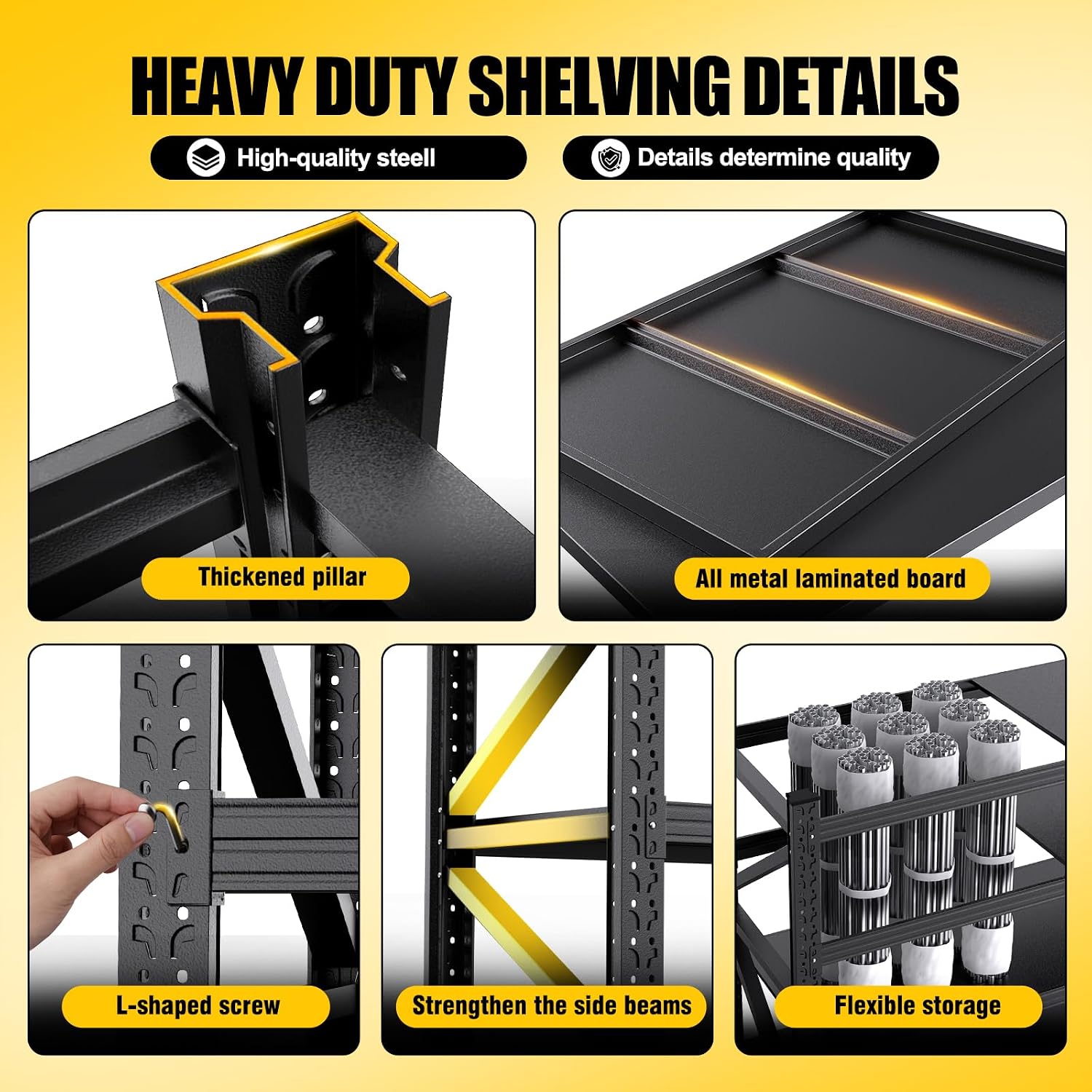 Thumbnail 6 de Garage Shelving Unit, 79-Inch Width