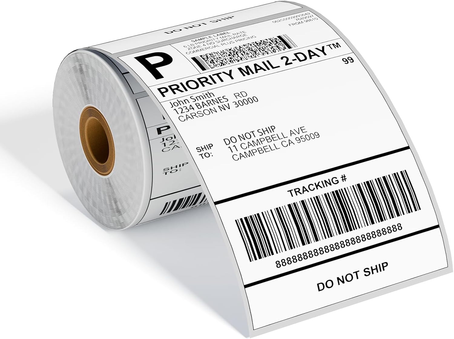 Detalle de Omezizy 4x6 Thermal Labels 250Pcs, 4 x 6-Inch Shipping Labels