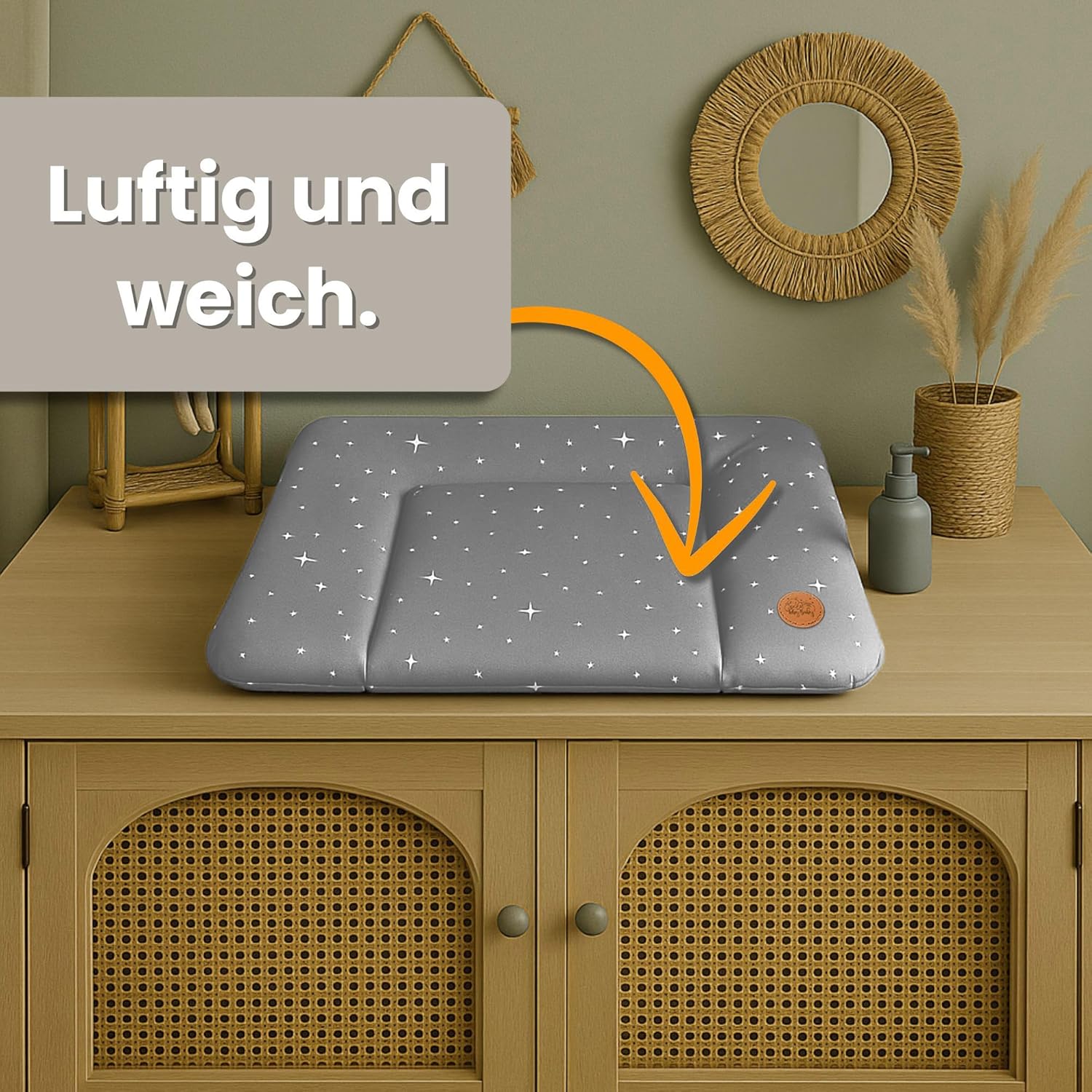 Thumbnail 2 de Wickelauflage 85x72 cm wasserdicht abwaschbar