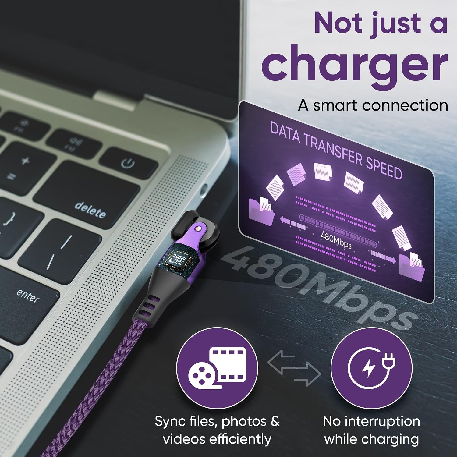Detalle de EndlesShine USB-C to USB-C Cable, 10 ft