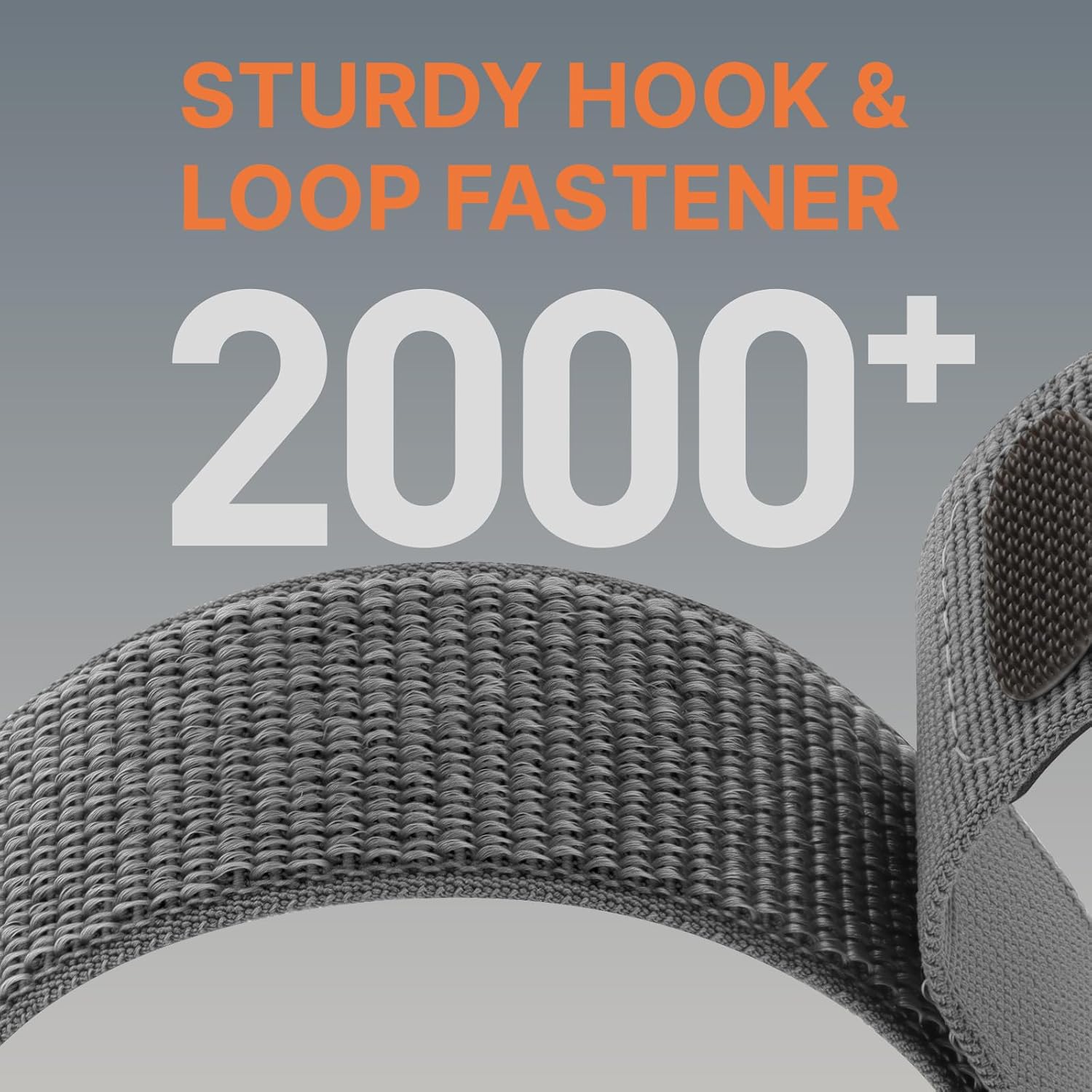 Detalle 1 de Bandletic QuickFit 22mm nylon strap compatible with Garmin Fenix 6/7/8 and Forerunner 965/955