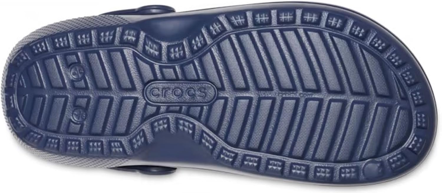 Detalle de Crocs Unisex Classic Lined Clog in Navy Charcoal (UK 8 Men / 9 Women)