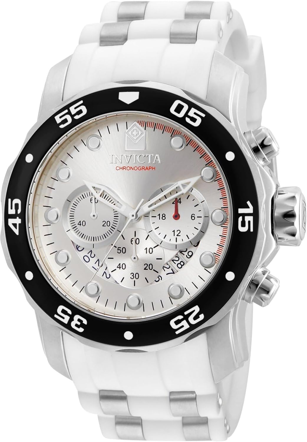 Detalle de Invicta Pro Diver 20290 pour homme : montre à quartz acier inoxydable 48 mm