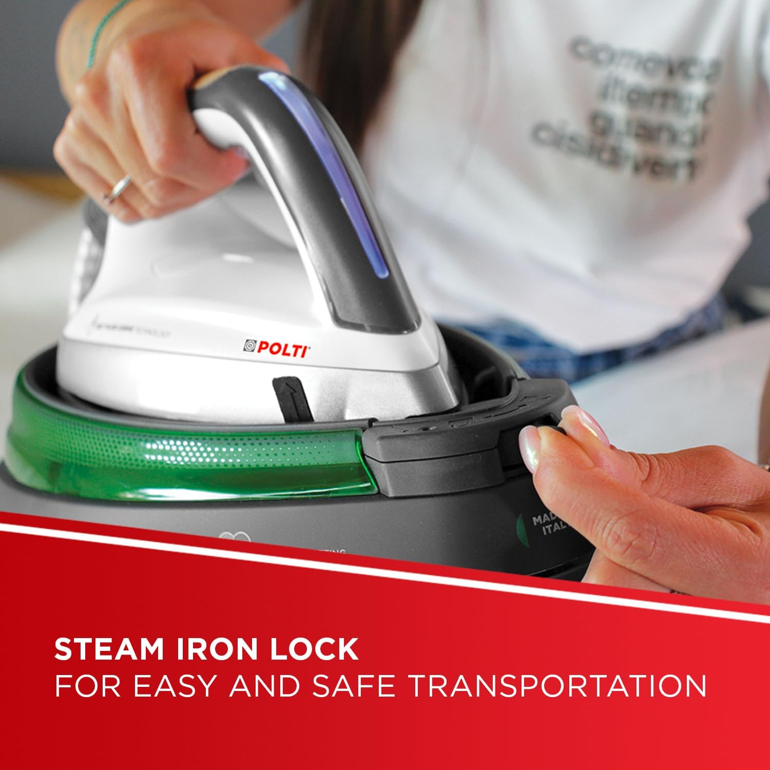 Thumbnail 6 de Polti La Vaporella XT90C Steam Generator Iron (7 bar, 1.4 L) with Eco function and Steam Pulse