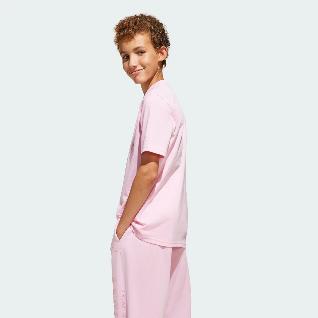 Detalle 2 de Camiseta Adidas ALL SZN Graphic (Adolescentes) – Rosa