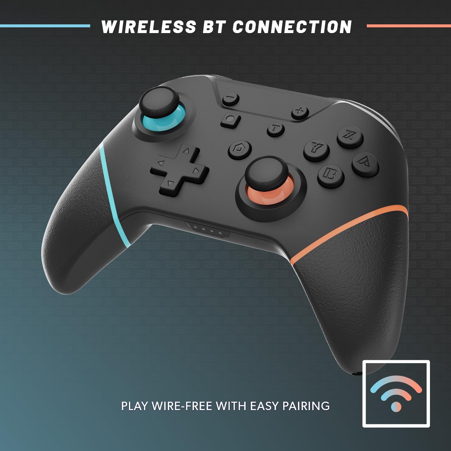 Detalle 2 de Hyperkin Armor3 M07467-BUOR NuChamp Pro Wireless Controller, 4 Remappable Back Buttons