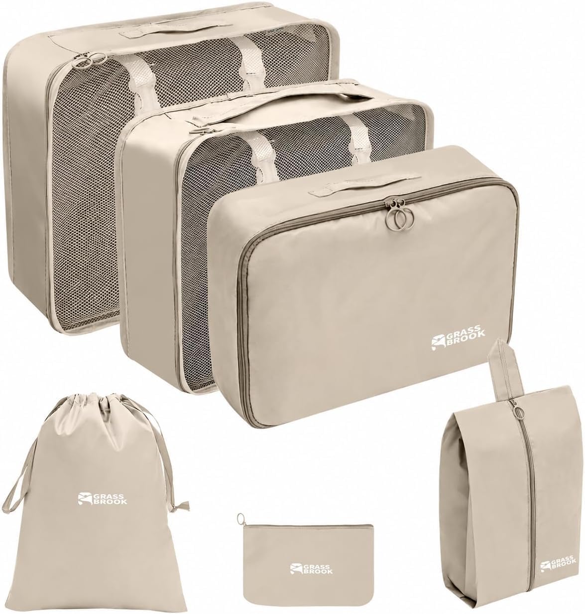 Detalle de Packing Cubes, Beige