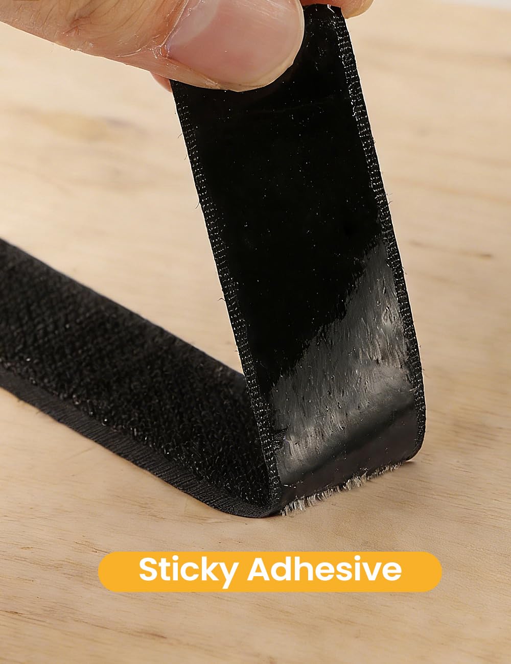 Thumbnail 2 de Beesgarden Heavy Duty Hook and Loop Adhesive Tape 20mm x 10m with Dispenser