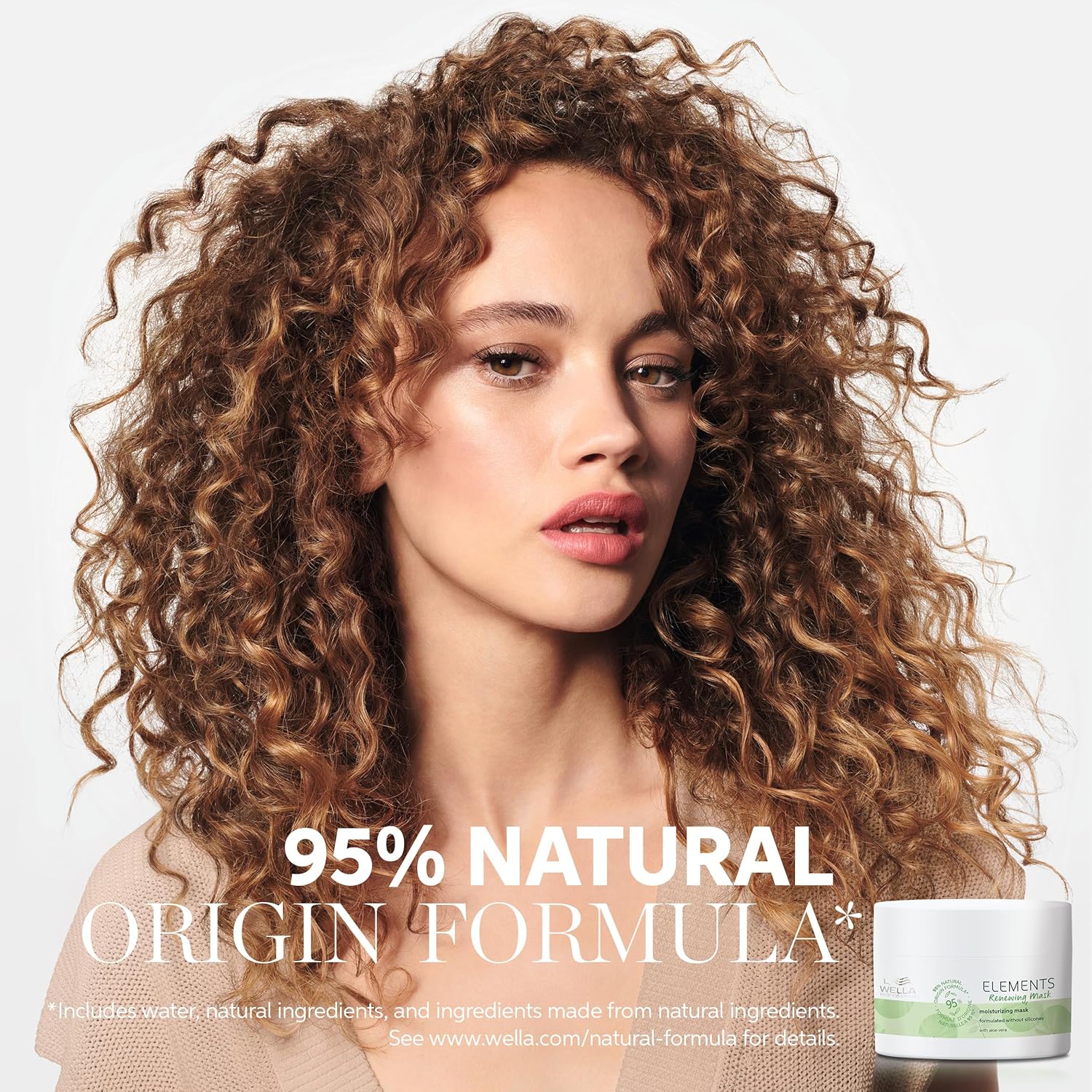 Thumbnail 2 de Wella Professionals ELEMENTS Renewing Masque Sans Silicone 500 ml : hydratation, brillance et moins de frisottis