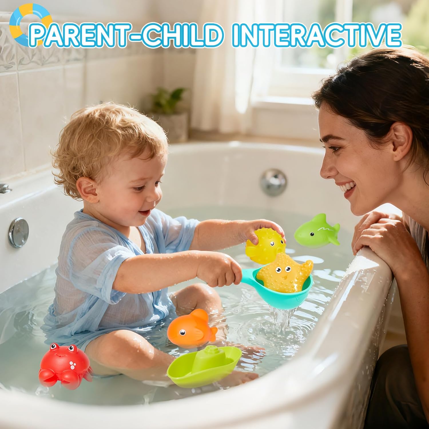 Thumbnail 2 de Baby Bath Toys 16PCS Set for 1–4 Year Olds