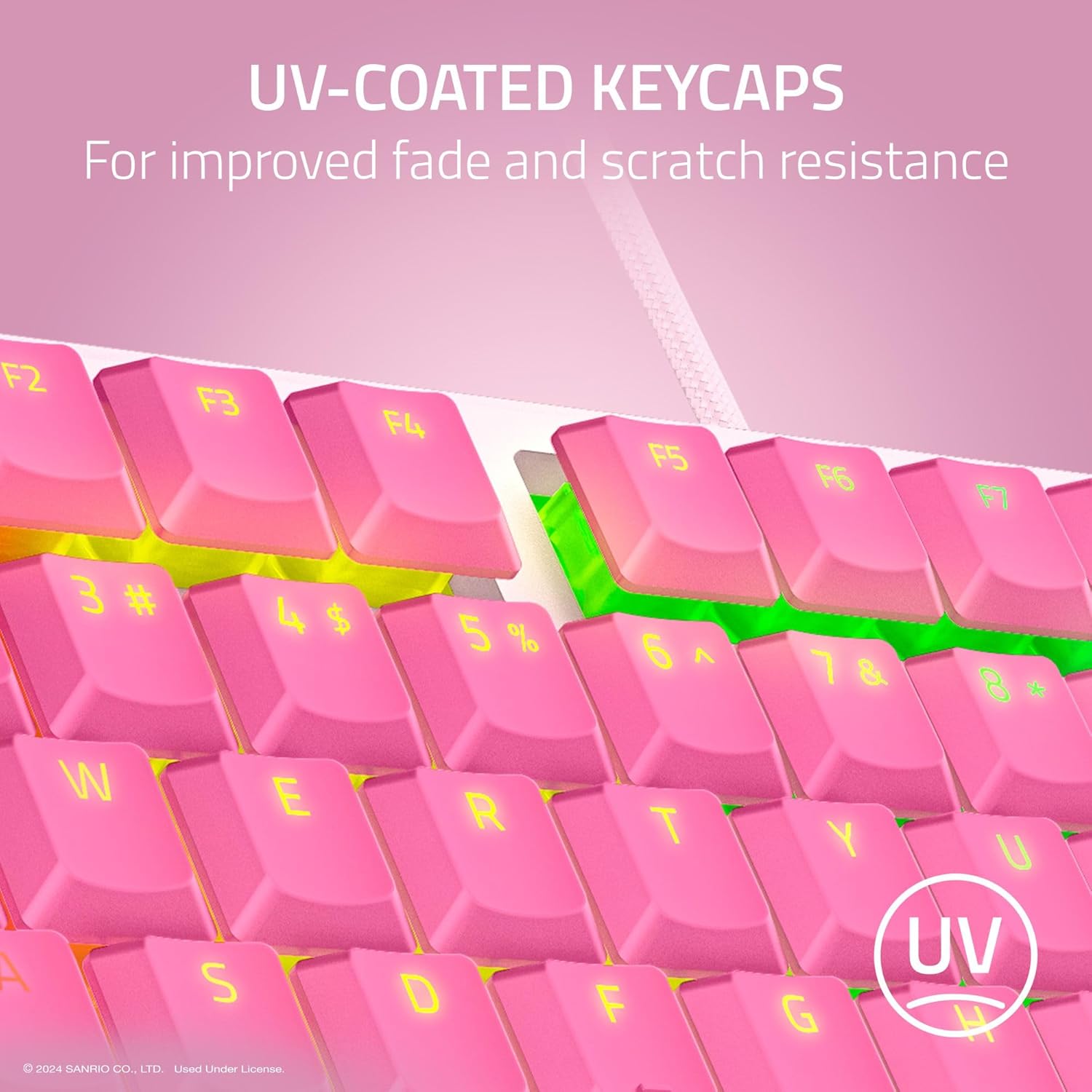 Thumbnail 3 de Razer Ornata V3 TKL Gaming Keyboard: Hello Kitty Edition