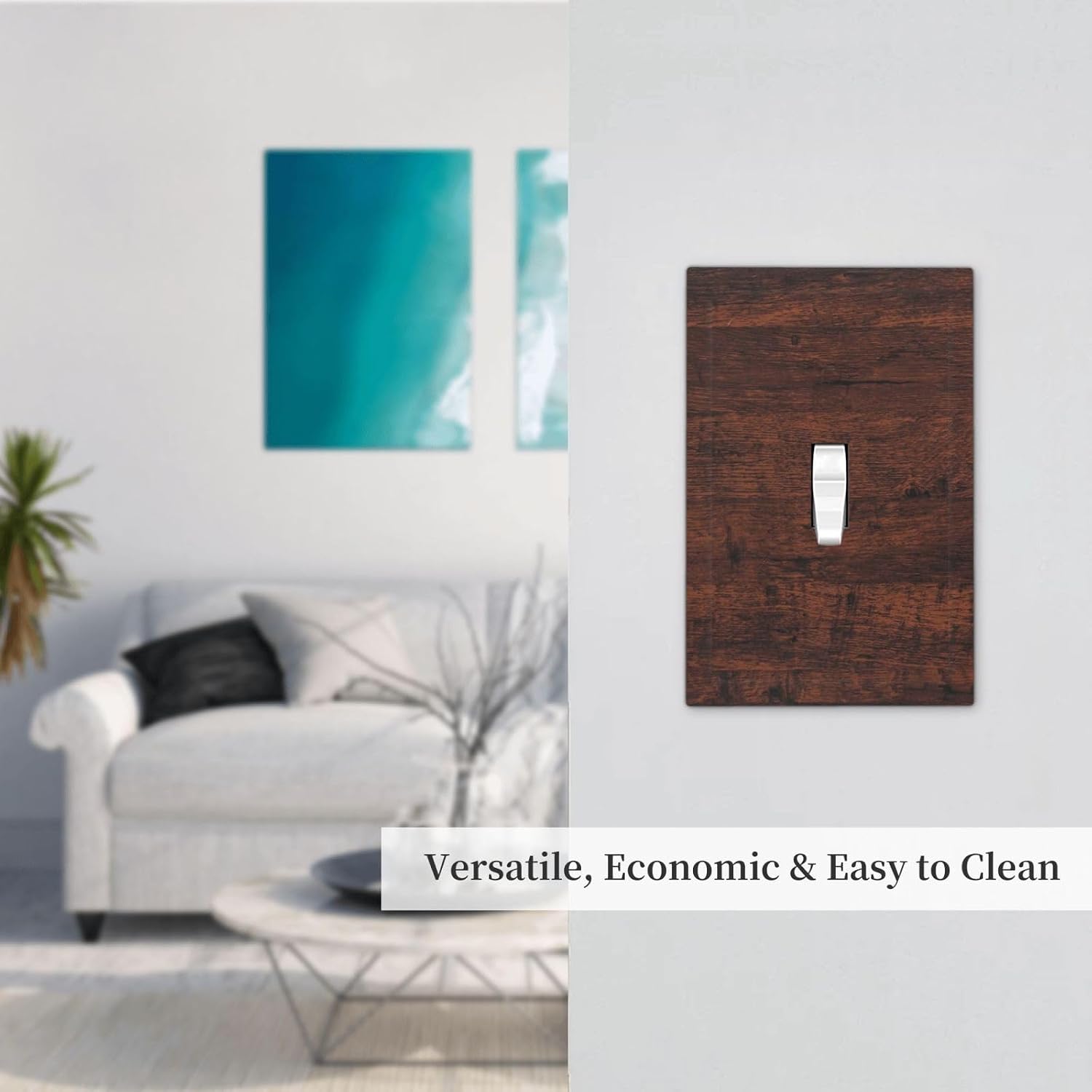Thumbnail 6 de Vzptvhda Decorative Light Switch Cover, Single Toggle