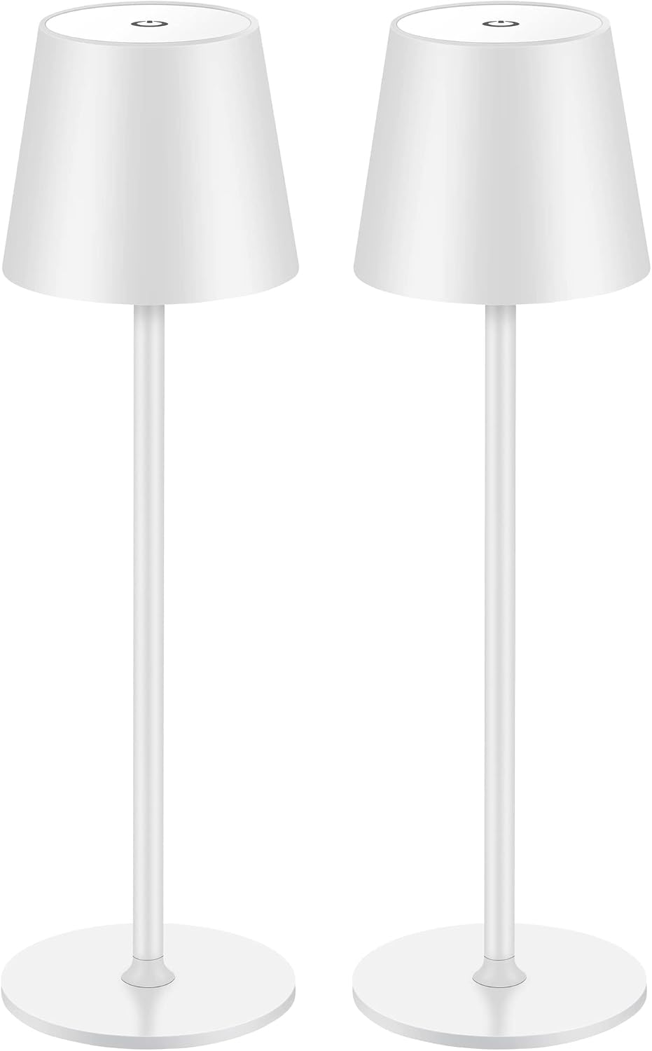 Detalle de Zoeger Lot de 2 lampes de table LED 5000 mAh
