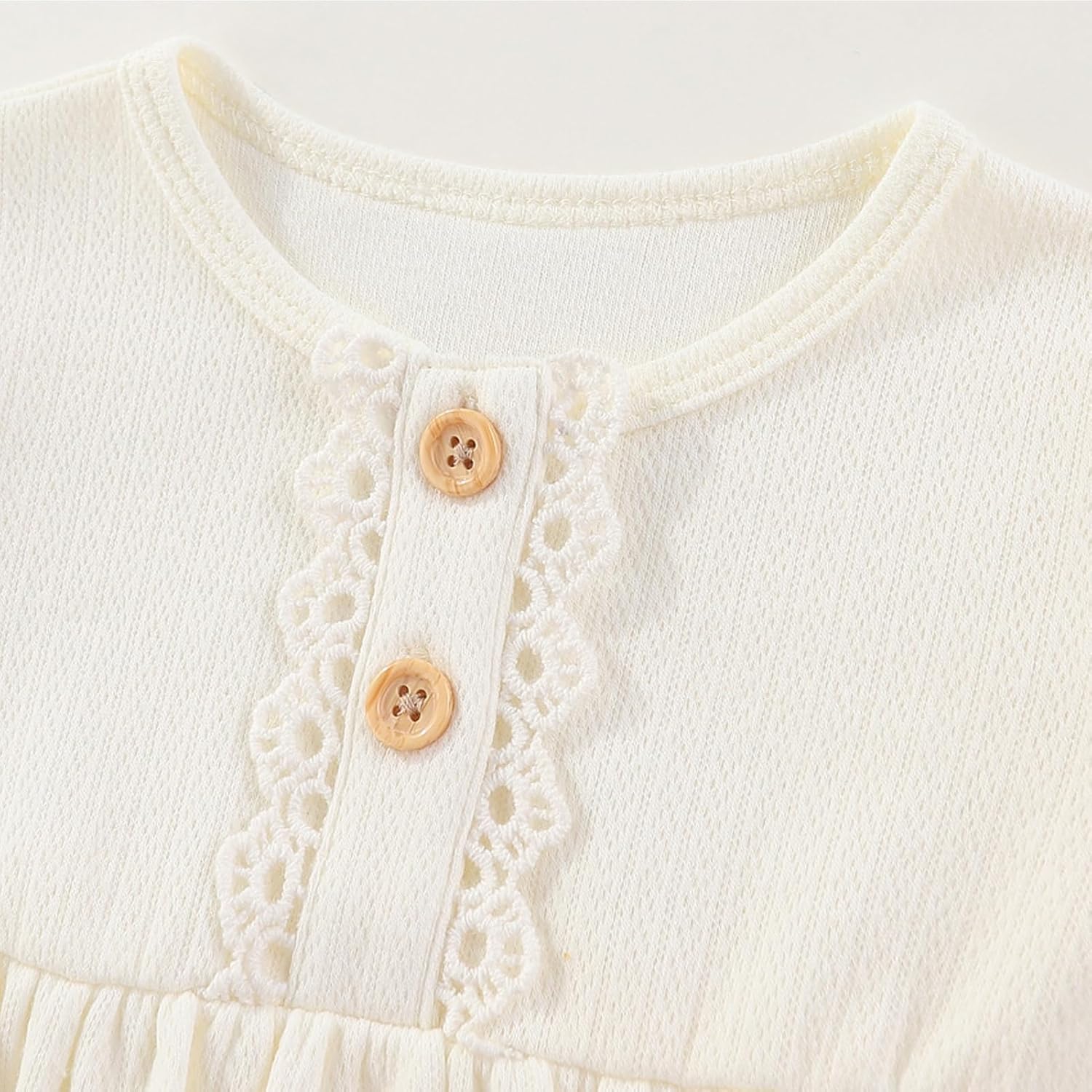 Thumbnail 3 de Ecojoy Baby Girl 3PCs Bodysuit Set