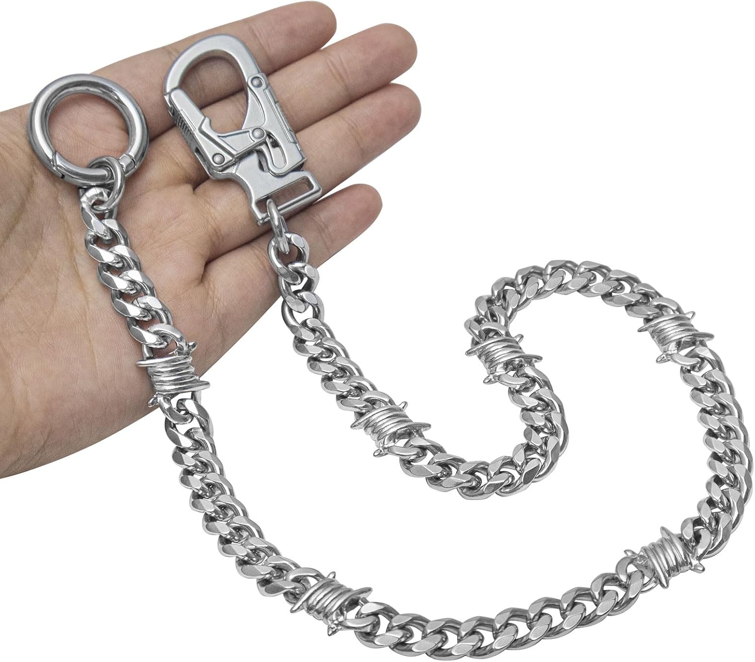 Imagen de Ahiller Wallet Chain with Double Lock Carabiner en OfertitasTOP