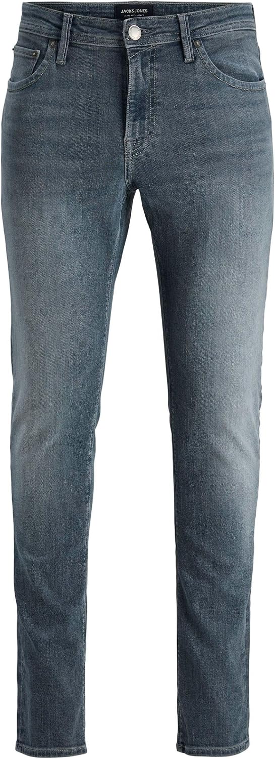 Detalle de Jack & Jones Men's JJIGLENN JJFELIX AM 646 Noos Jeans: Practical Everyday Denim