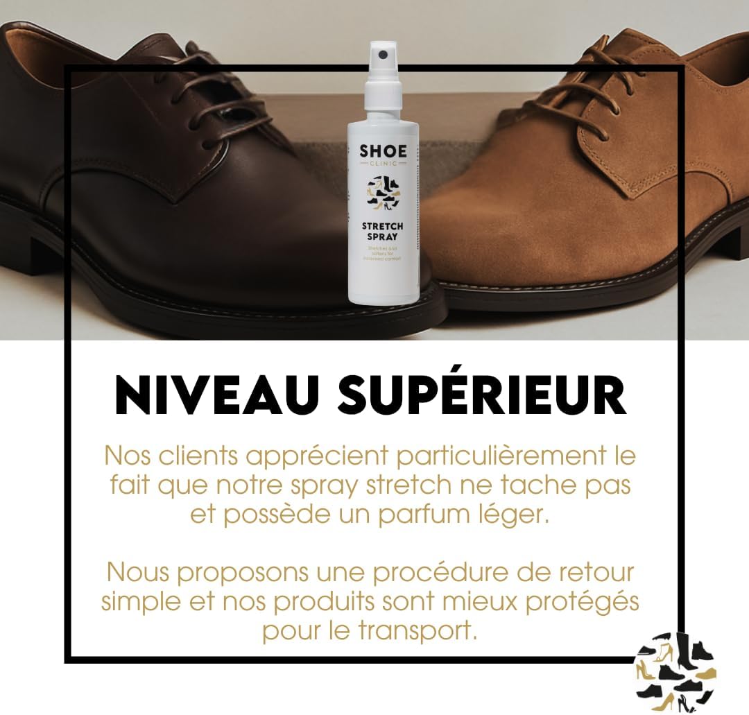 Detalle 2 de Spray extensible Shoe Clinic pour chaussures 125 ml
