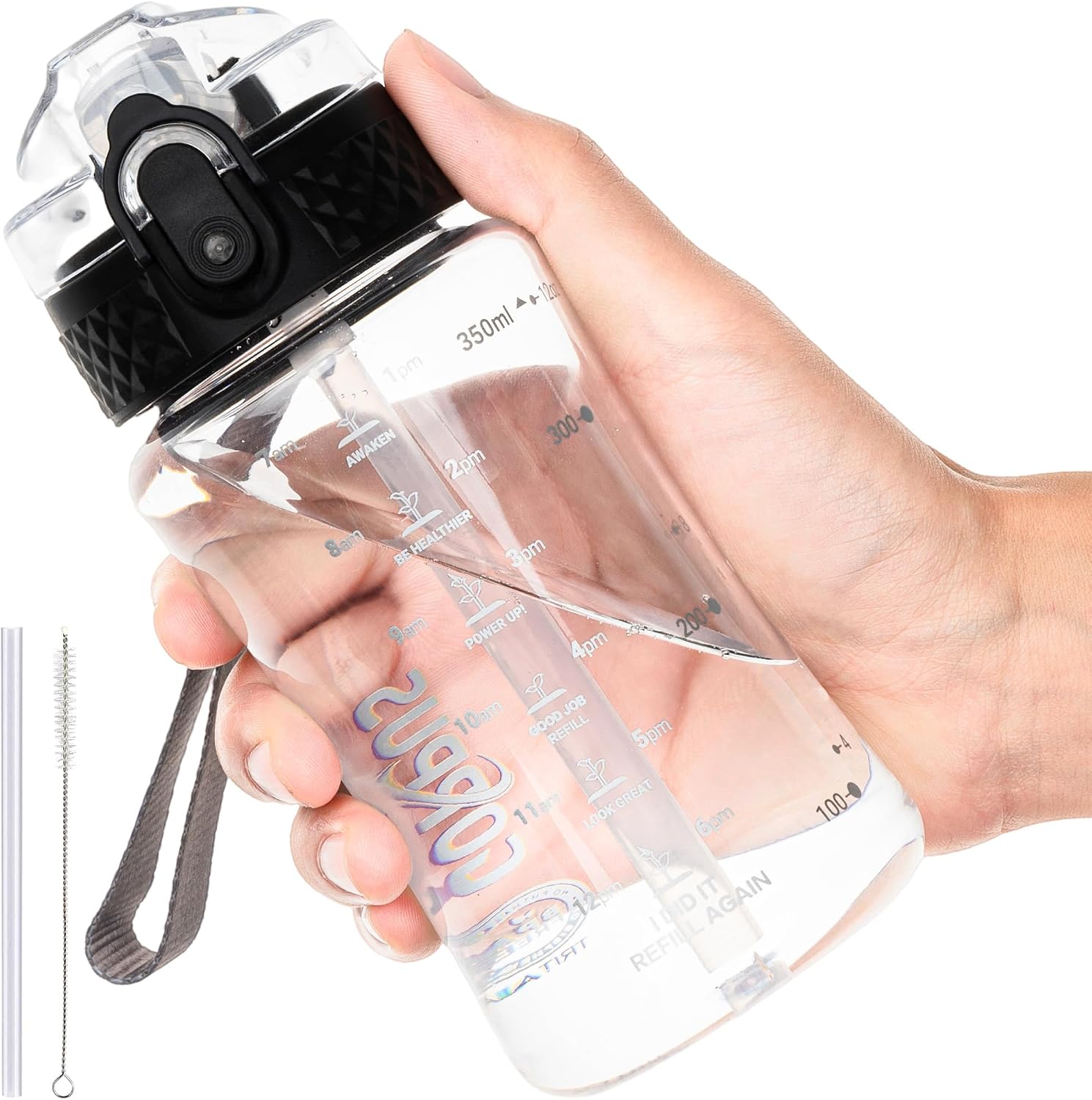 Detalle de GOPPUS 350ml Kids Water Bottle with Straw