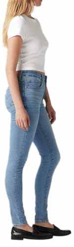Detalle de Levi's 721 High Rise Skinny Jeans Femme – Blue Wave Light, 29W/30L
