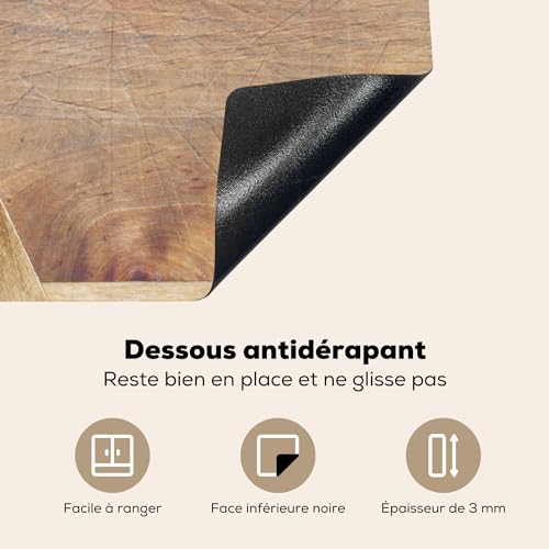 Detalle de KitchenYeah Protection Plaque Induction – Protège et Déco pour Plaque Vitrocéramique 60x52 cm