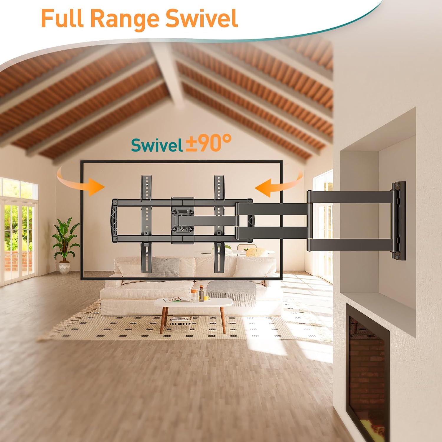 Thumbnail 5 de ELIVED 962mm Long Arm TV Wall Bracket