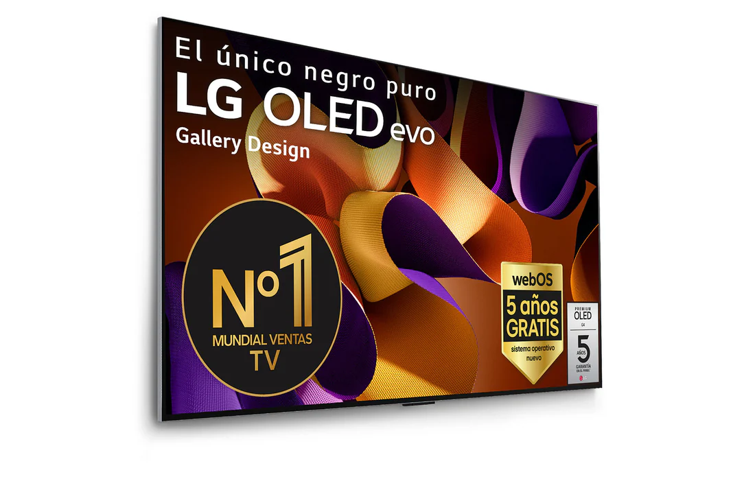 Detalle de LG OLED evo AI G4 77" (OLED77G45LW) — 4K 2024