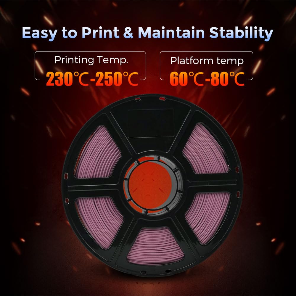 Detalle 2 de FLASHFORGE Filamento PETG de fibra de carbono 3D 🧪 1 kg