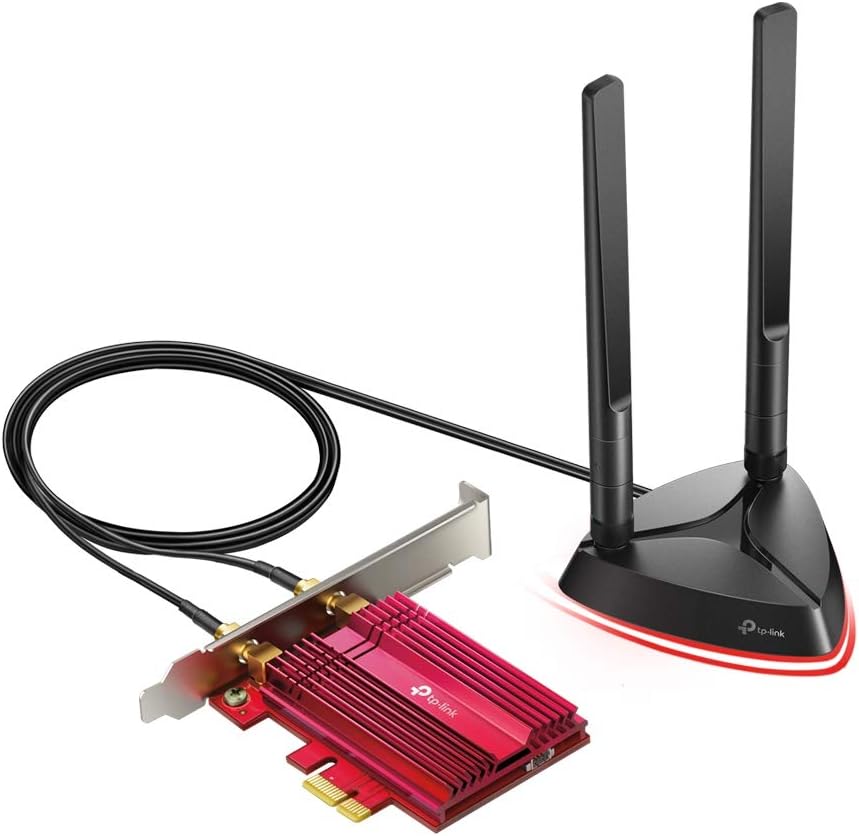 Thumbnail 1 de TP-Link Archer TX3000E – Scheda WiFi 6 PCIe AX3000Mbps con Bluetooth 5.2, dissipatore e protezione WPA3